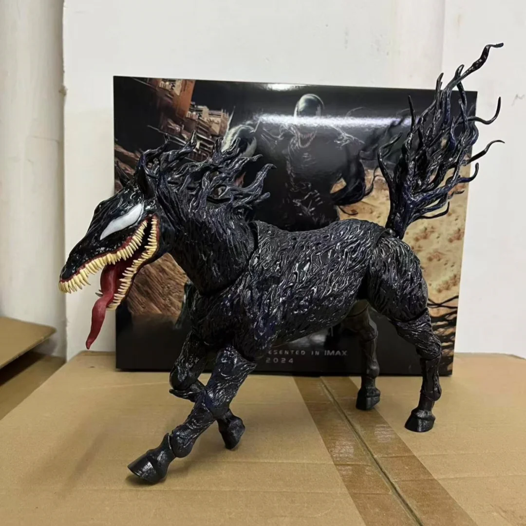 Фигурки Marvel Venom 3 Last Dance Shf War Horse Body Peace Elite Ornament Модель куклы Игрушки Рождественские