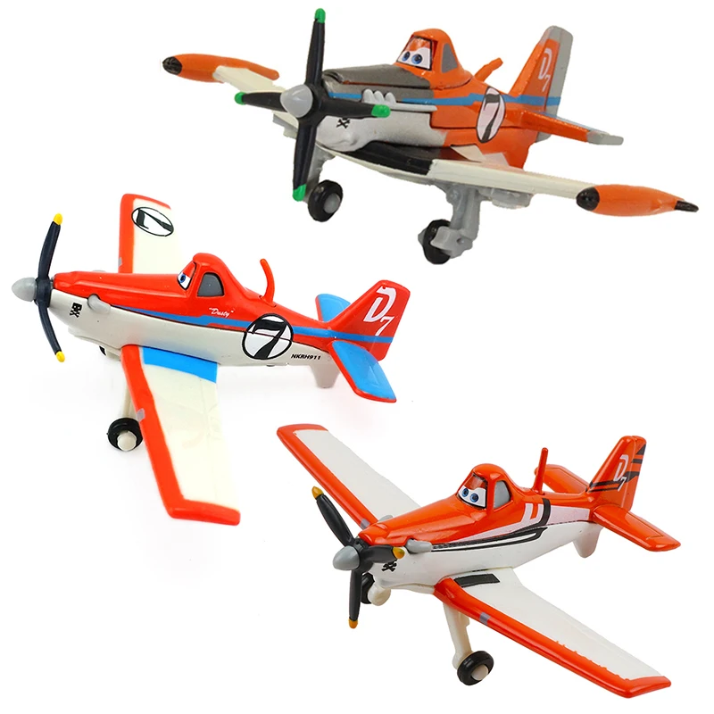 Disney Pixar Самолеты 2 3 пыльный крофоппер Эль чупокра скиппер рипсфингер металлическая модель самолета игрушка на день рождения Рождество Дети