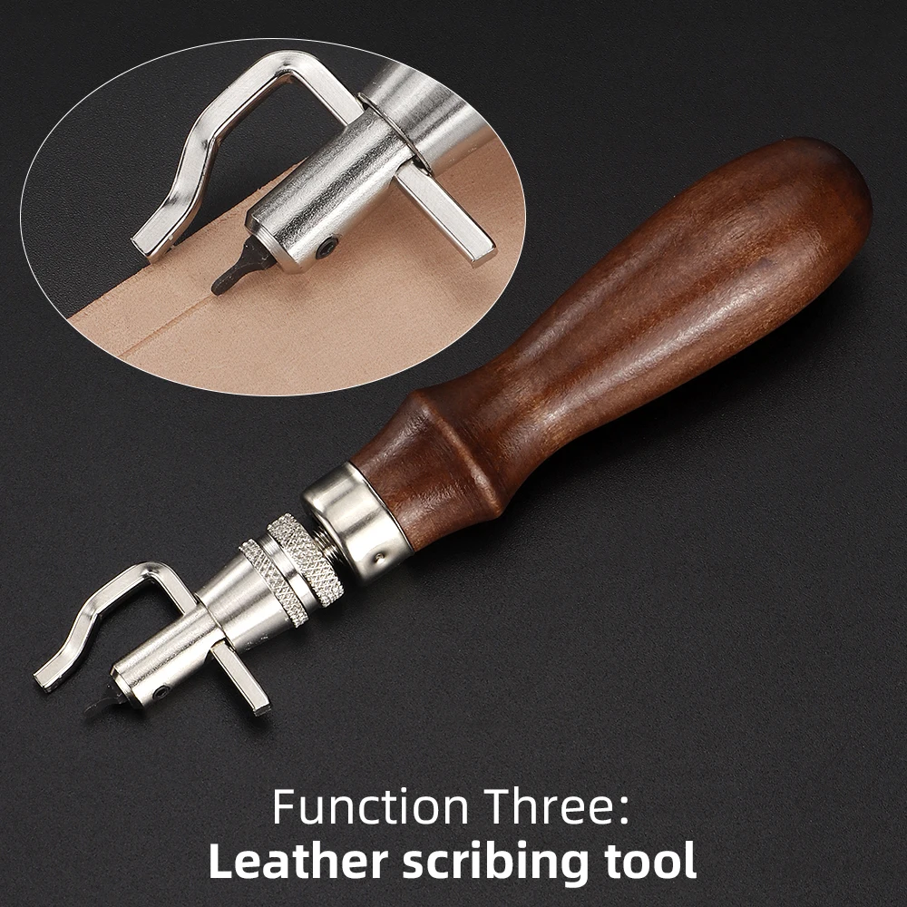 Qjh 7-в-1 Профессиональный Портативный Набор Инструментов Для Рукоделия Из Кожи