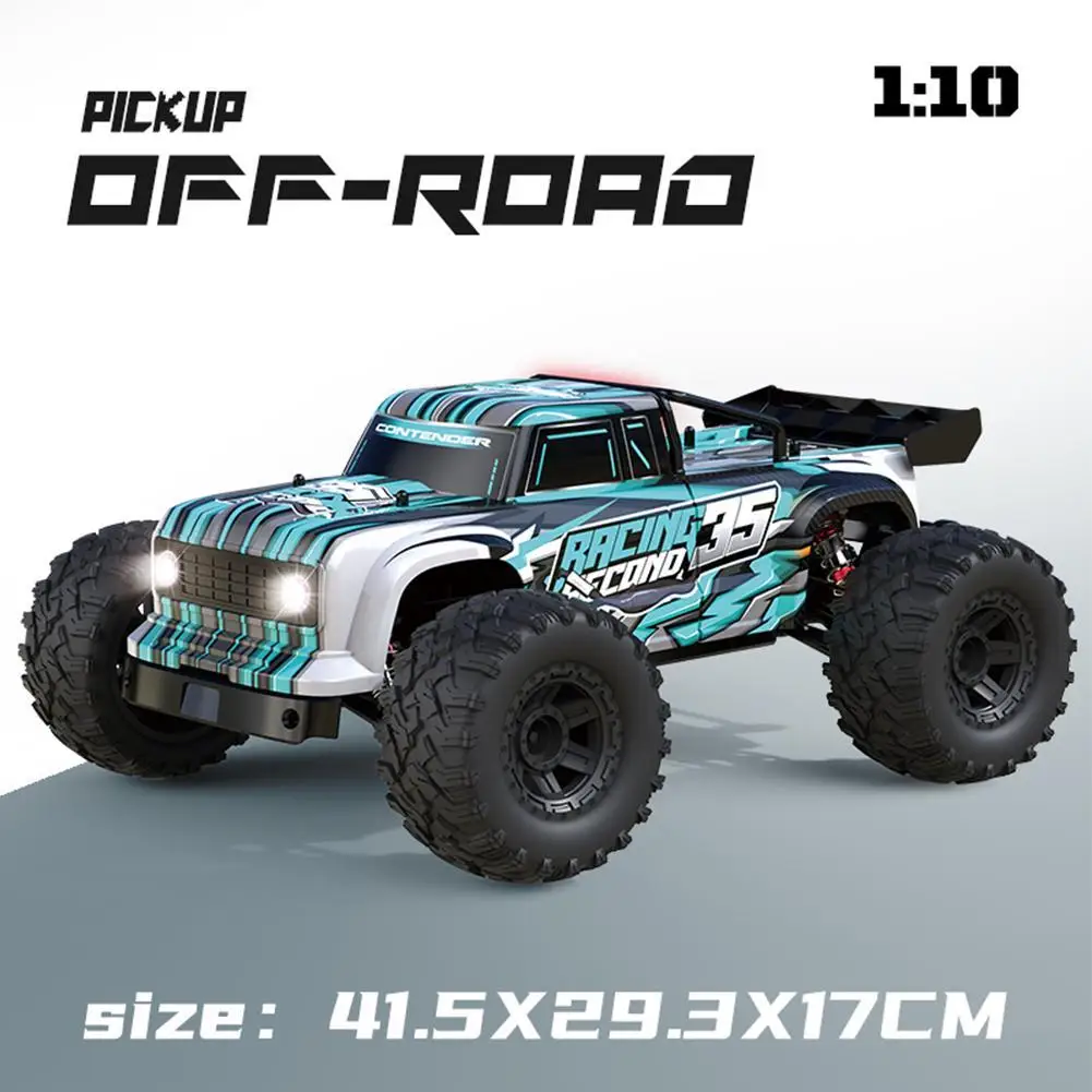 

G107 Rc Car 2.4ghz 1:10 Scale 4wd 46km/h+ High Speed Big Wheel Rc Truck Off Road Ipx8 Waterproof Remote Control Car
