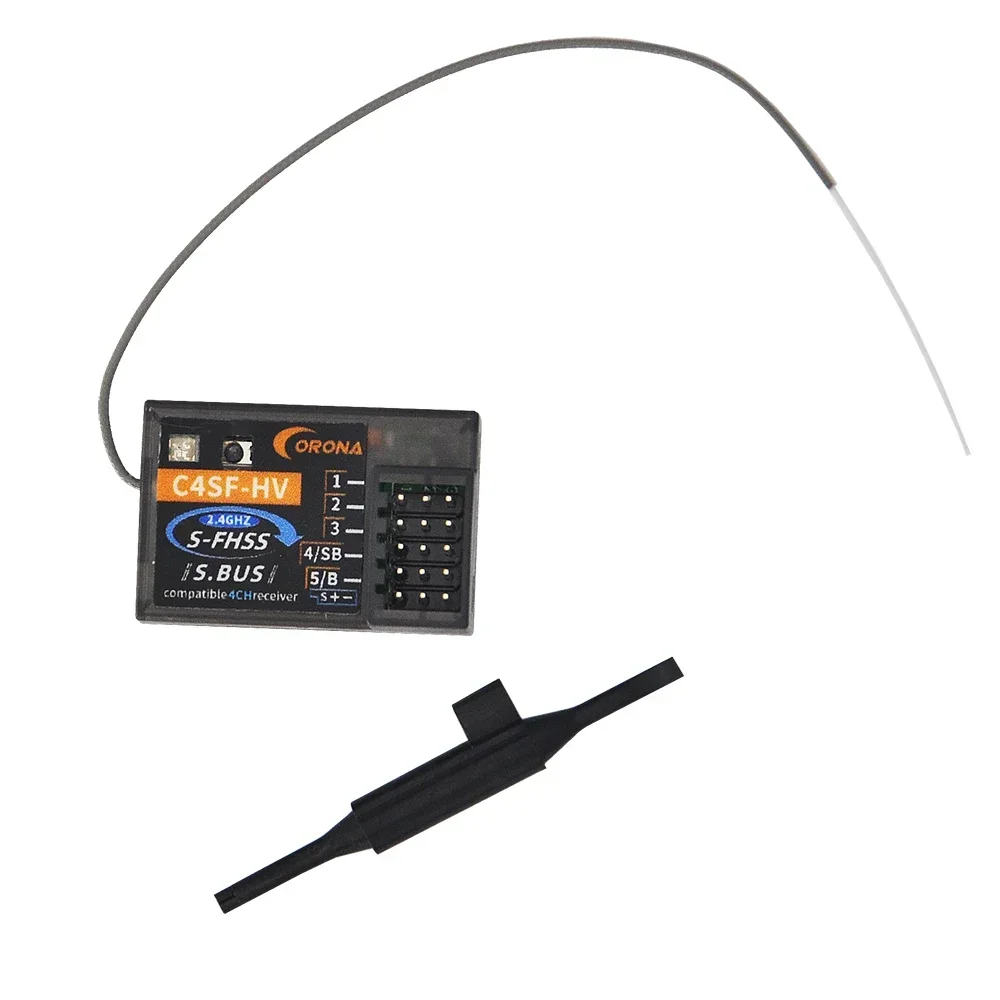 Corona RC C4SF-HV 2 4 ГГц Futaba FHSS/S-FHSS Совместимый приемник SBUS для 3PL 3PRKA 4PLS 4PX 4GRS 4PM