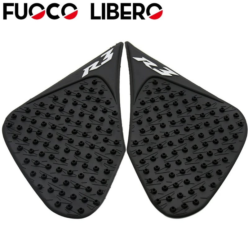 

For Yamaha YZF-R3 R25 2014-2018 Motorcycle Fuel Tank Cap Sticker Pad Anti Slip Traction Decal