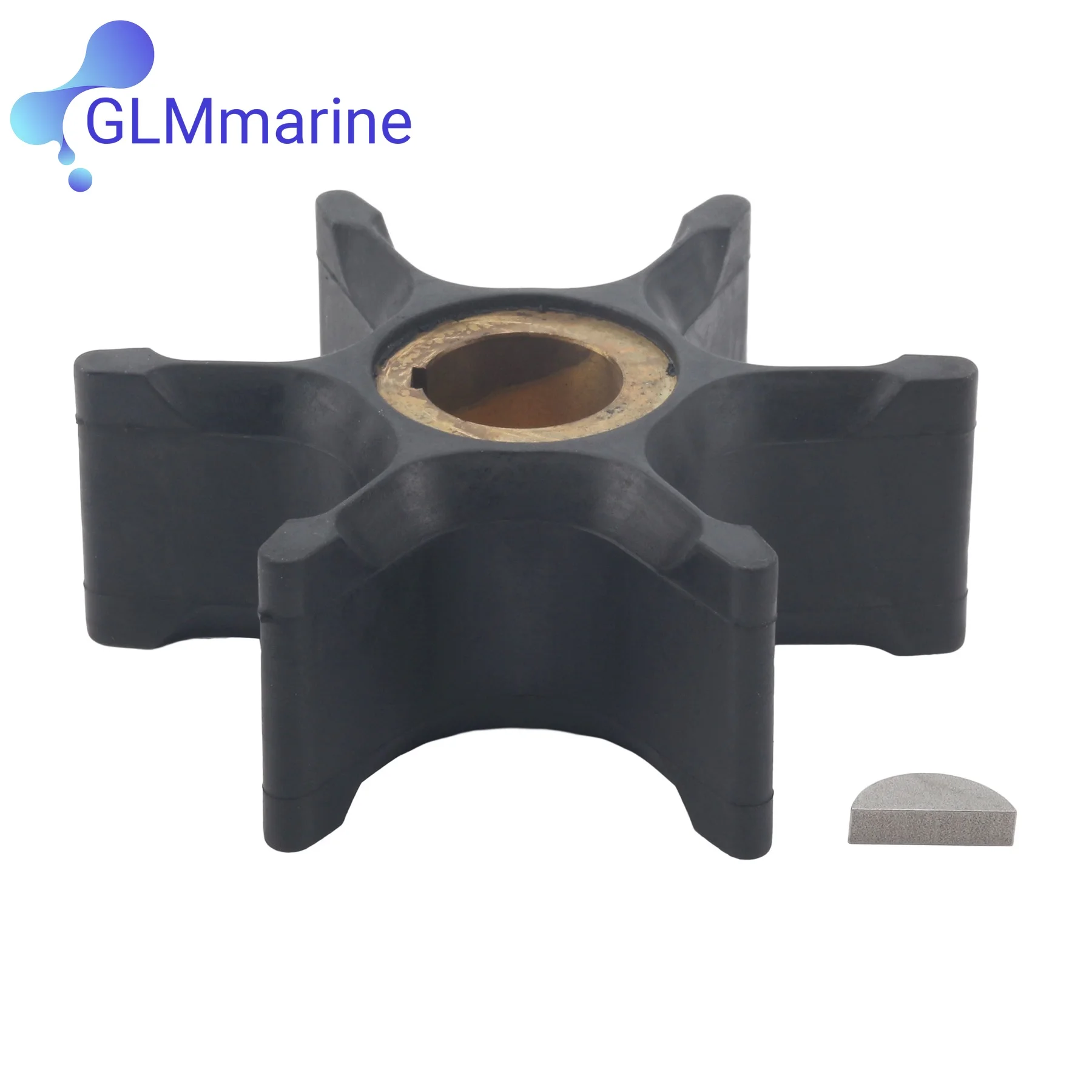 Фото Рабочее колесо водяного насоса 385072 с шпонкой для Johnson Evinrude OMC 85HP 100HP 115HP 125HP 777832 383334 384799 18-3044 №2