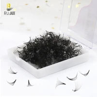 rujade 3005001000 fans narrow sharp stem premade volume fans loose slim thin pointy base cluster russia volume lash extensions