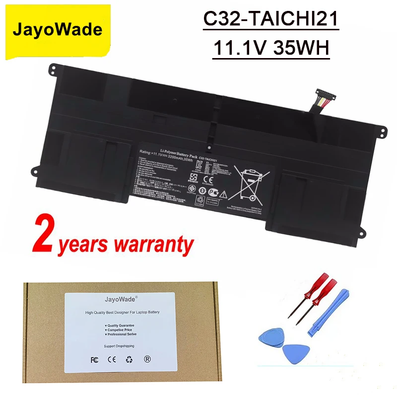 Новинка от фабрики JayoWade, C32-TAICHI21, тонкий ультрабук TAICHI21, TAICHI 21, тонкий ноутбук 11,1 В, 3200 мАч, 35 Вт/ч