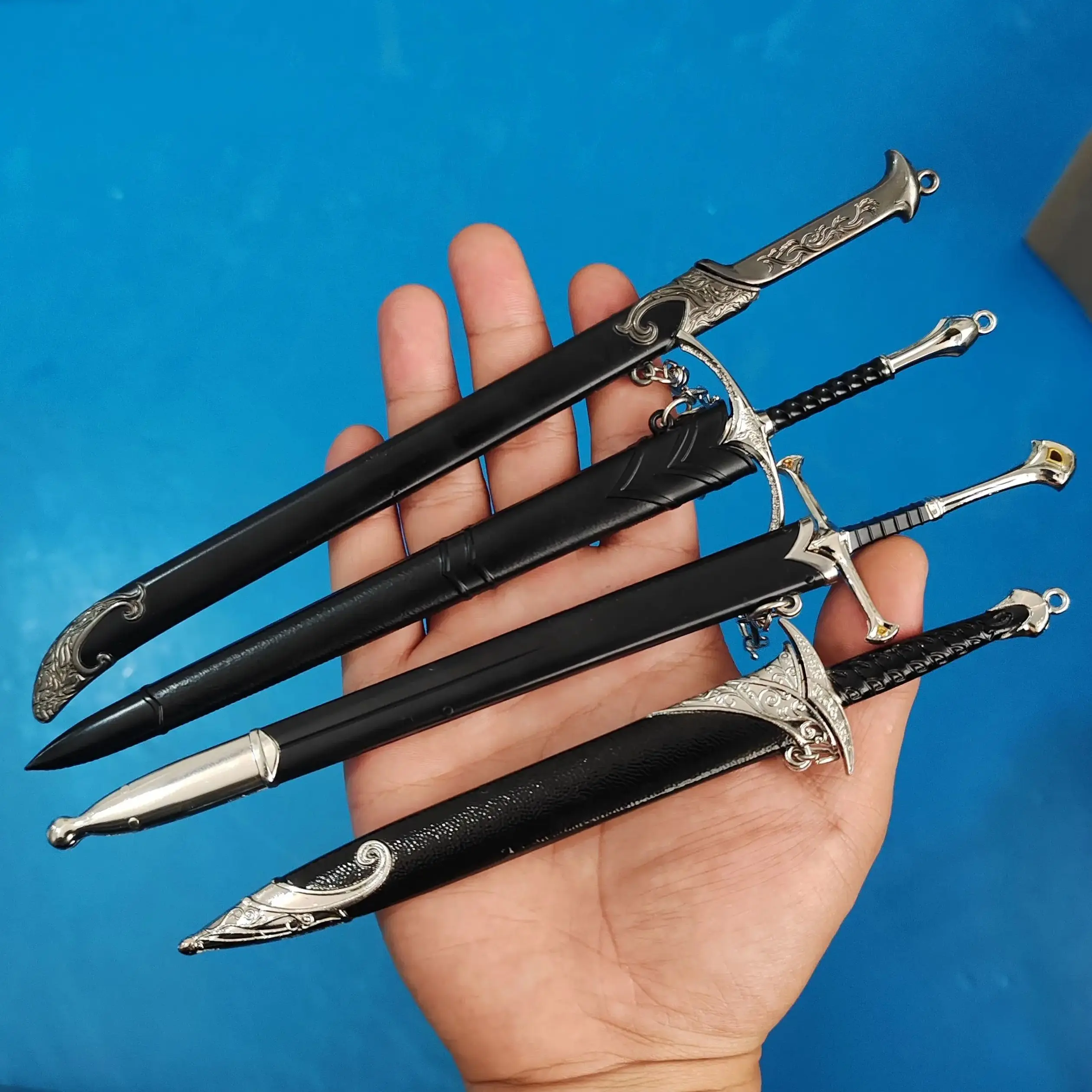 Elf Glamdring 22 см меч из металлического сплава унисекс игрушечное оружие для 14+ лет