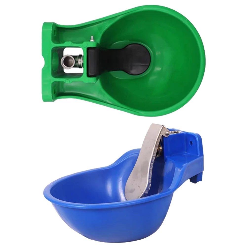 

Automatic Goat Sheep Water Drinker Bowl Dog Feeding Trough Cattle Horse Donkey Animals Drinker Water Bowl Plastic Valve Farm