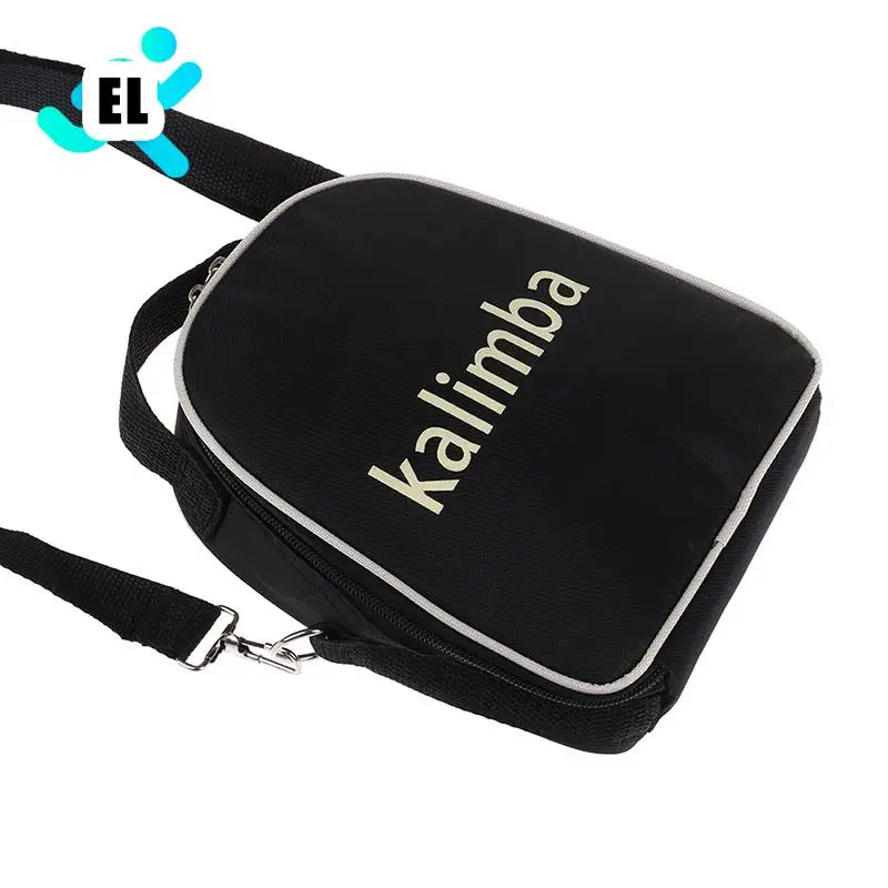 

New Kalimba Thumb Piano Bag Mbira Solid Pine Wood Xmas Gift Toy Brown 17 / 15 / 10 Keys General Backpack Travel Handbag Bag