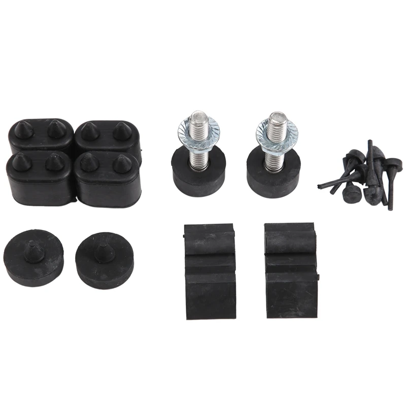 Комплект резиновых ограничителей для бампера + Регуляторы капота Chevrolet Camaro 1967 1968