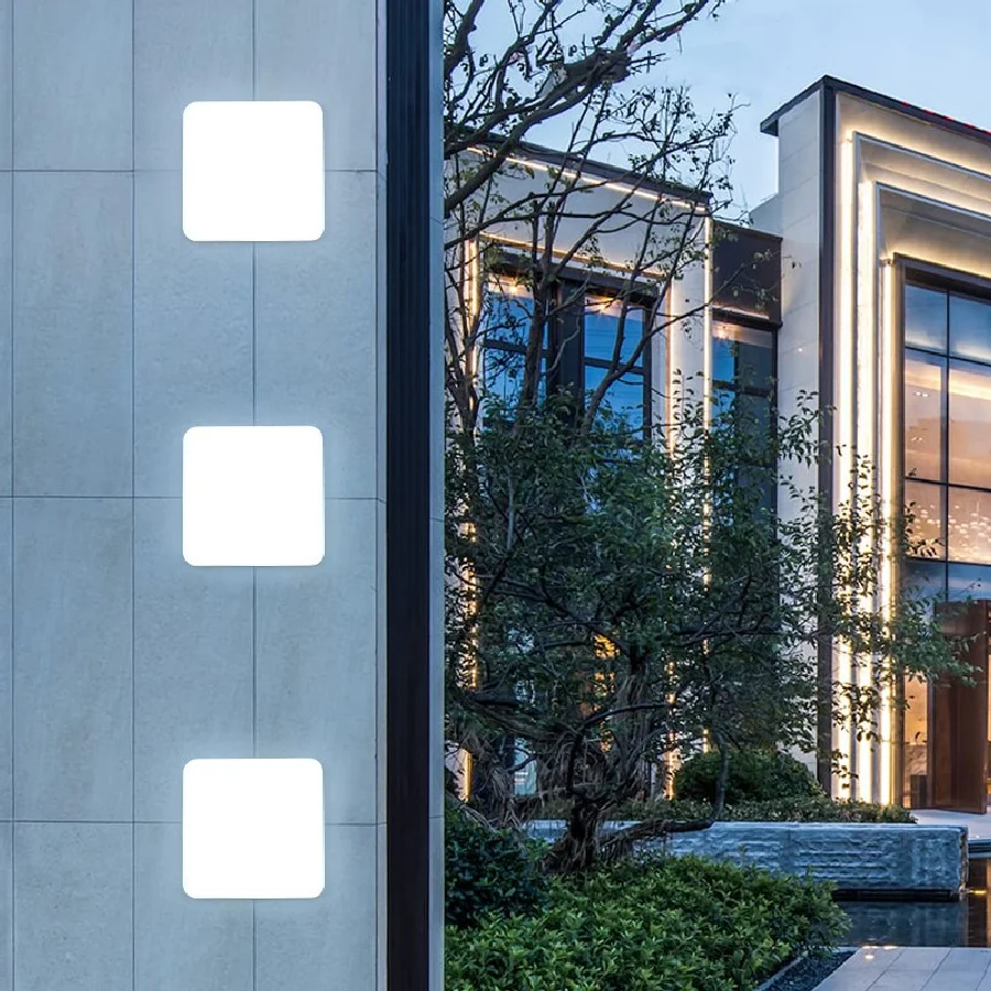 

Outdoor Wall Light Waterproof Balcony Stairs Corridor Aisle Super Bright Led Ceiling Toilet Bathroom Exterior Wall Light