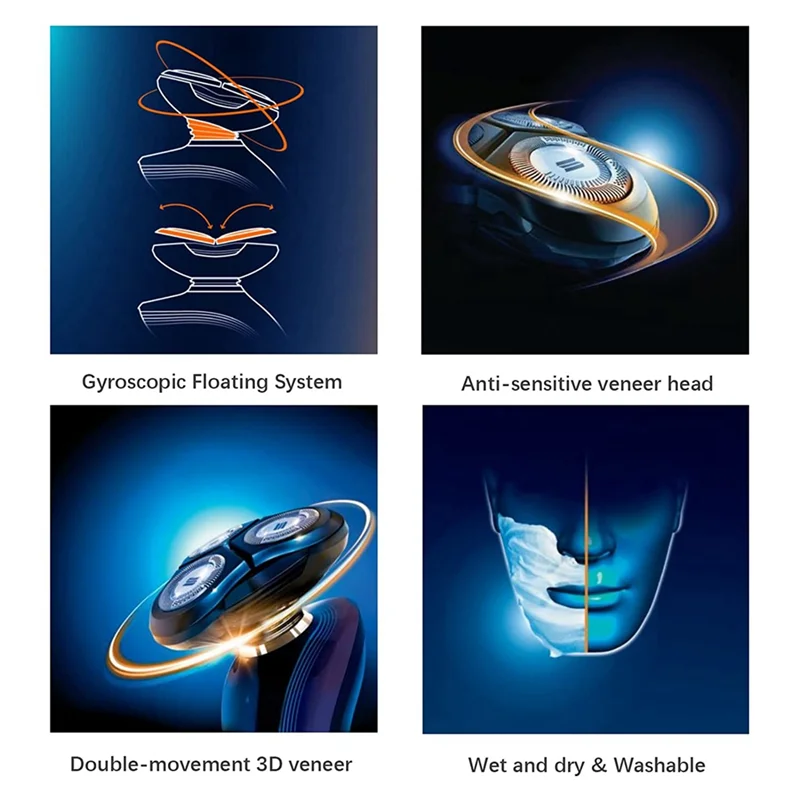 Сменная головка бритвы для Philips AT610 AT620 FT618 FT658 FT688 FT600 аксессуары электрической