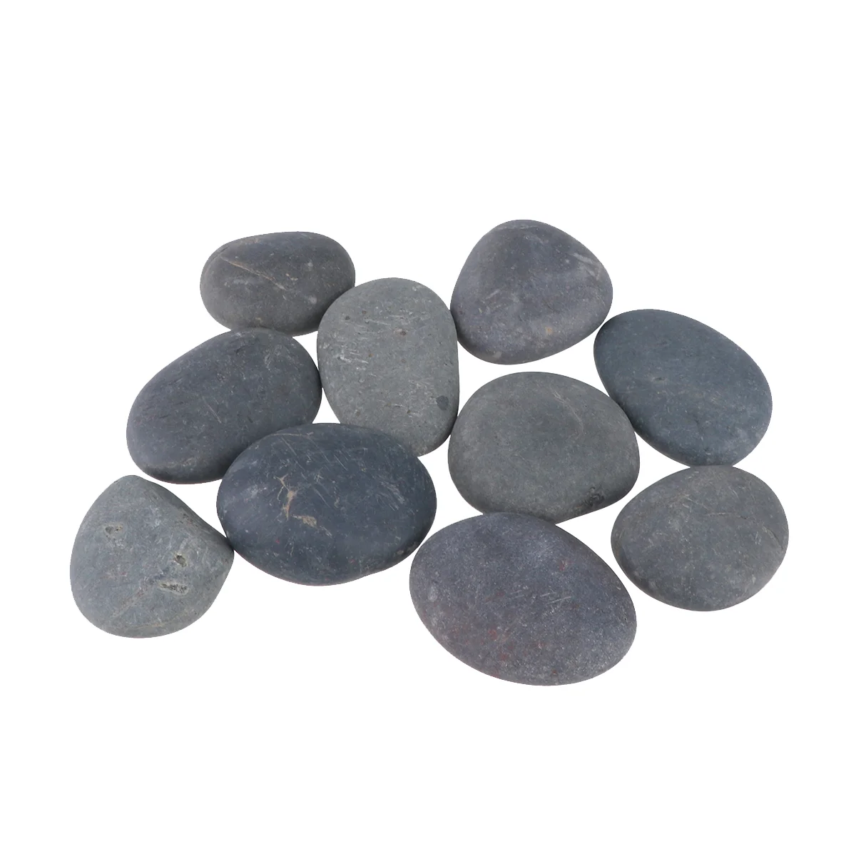 

10PCS DIY Painting Stone Creative Portable Rocks DIY Polishing Pebbles for Children Kids
