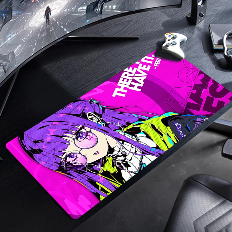 Игровой коврик MINISO с аниме девушкой