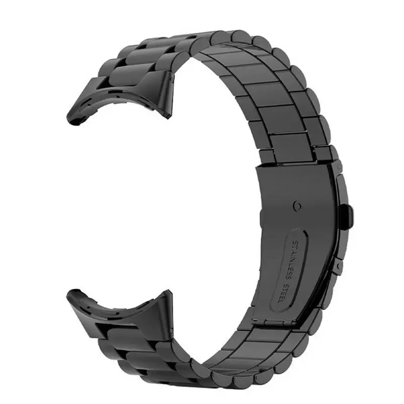 

Классический ремешок из нержавеющей стали для часов, металлические ремешки, пиксельные часы, ремешок для умных часов, ремешок для наручных ...