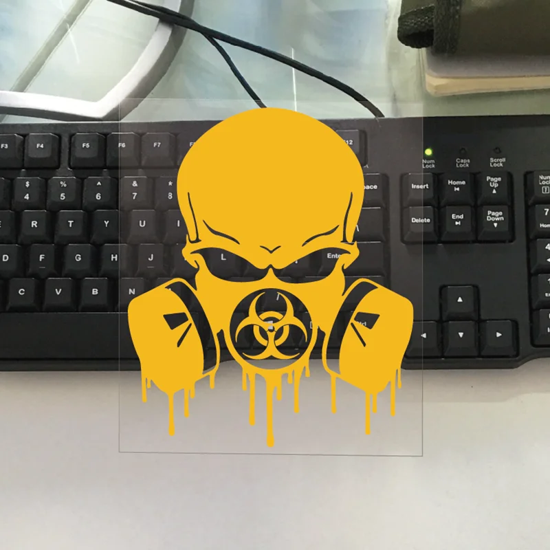 

Забавный череп, водонепроницаемые светоотражающие декоративные наклейки «сделай сам», автомобильные и мотоциклетные гонки, внешние аксессуары, виниловые наклейки