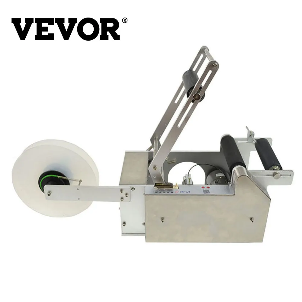 

EU Stock Lt-50s Round Bottle Labeling Machine Labeler 120w High Accuracy Semi-automatic