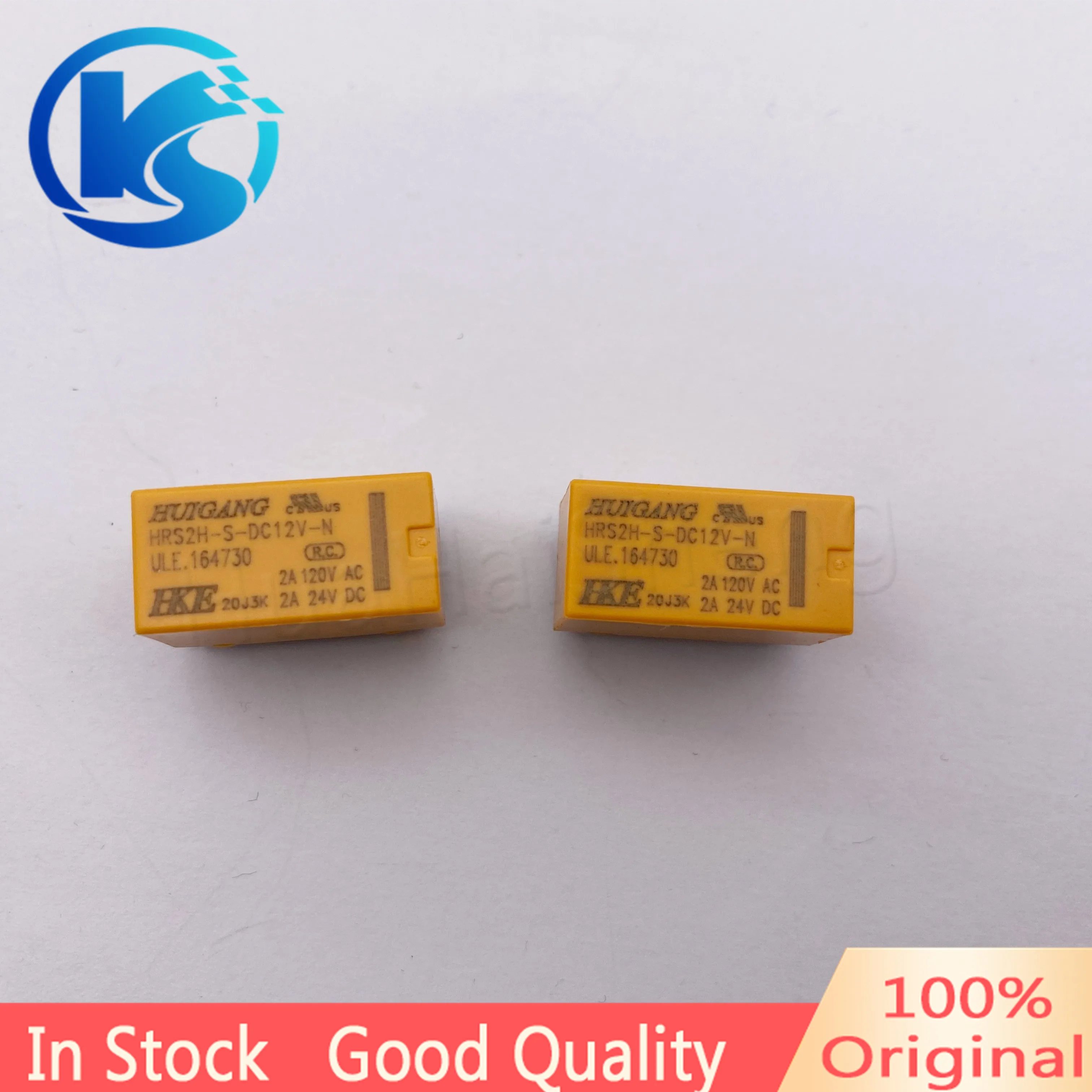 Реле сигнала HRS2H-S-DC12V-N DIP8, две группы нормально открытых 8-контактных разъемов