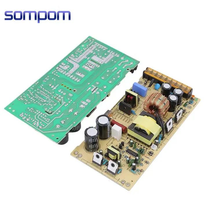 Импульсный источник питания со светодиодным индикатором на выходе 48 в 15 а