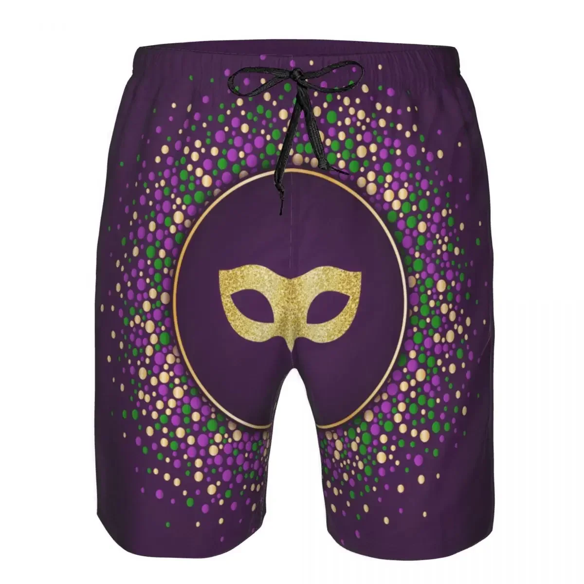 Купальник пляжные быстросохнущие плавки круглая точечная оправа с золотой