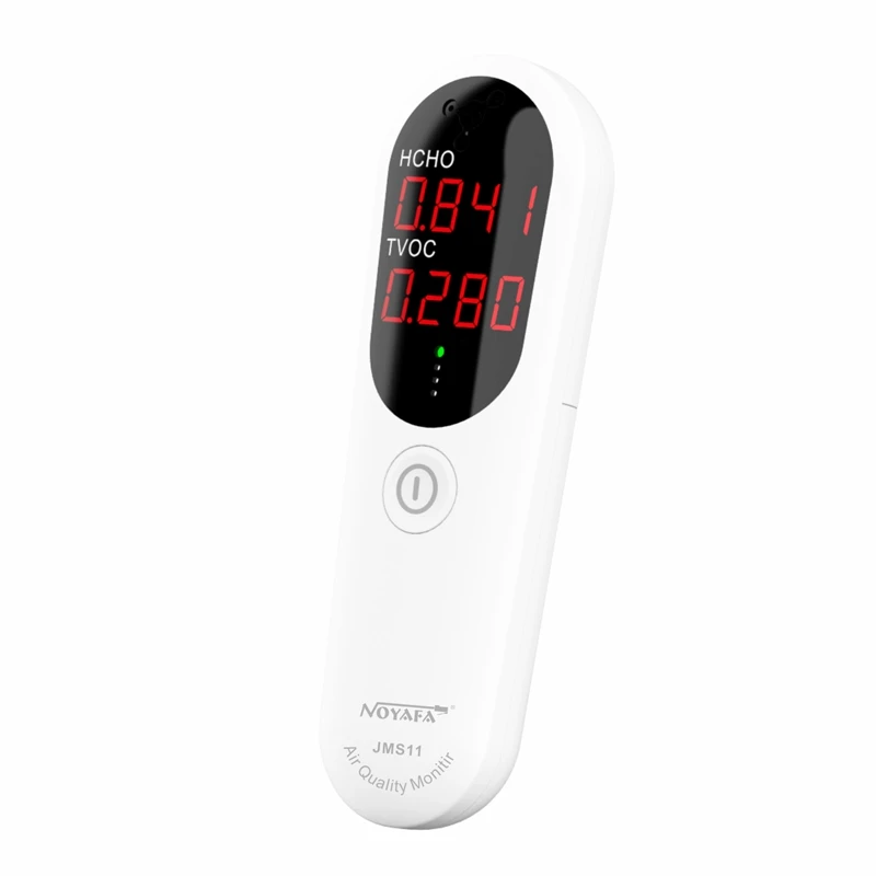 

NOYAFA JMS11 Digital Air Quality Monitor Formaldehyde TVOC Meter Portable Sensor Tester