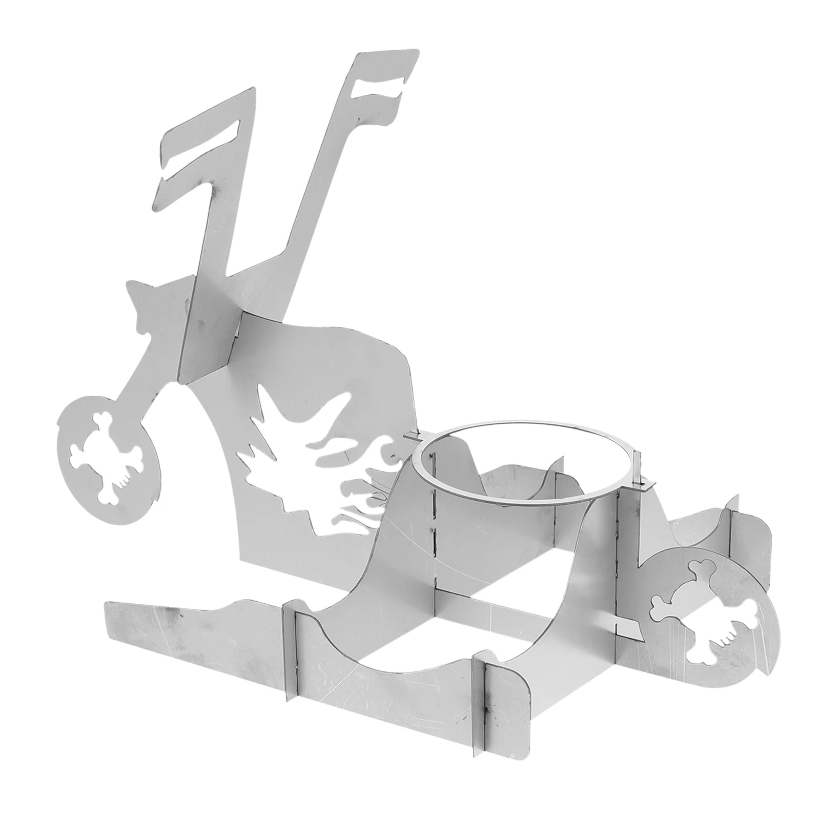 

Stainless Steel Creative Grill BBQ Outdoor Camping Metal Grill Spoof Grill Rack