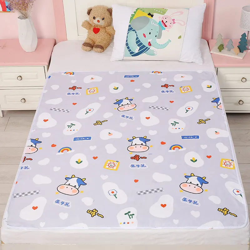 70x90CM Portable Diaper Changing Pad Waterproof Foldable Baby Changing Mat Travel Bed Play Stroller Crib Car Mattress Washable images - 6