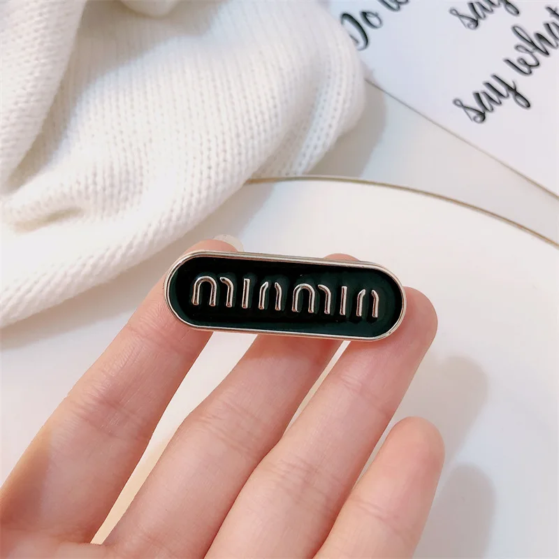 Корейский резиновый овальный пружинный зажим с надписью женский простой и милый