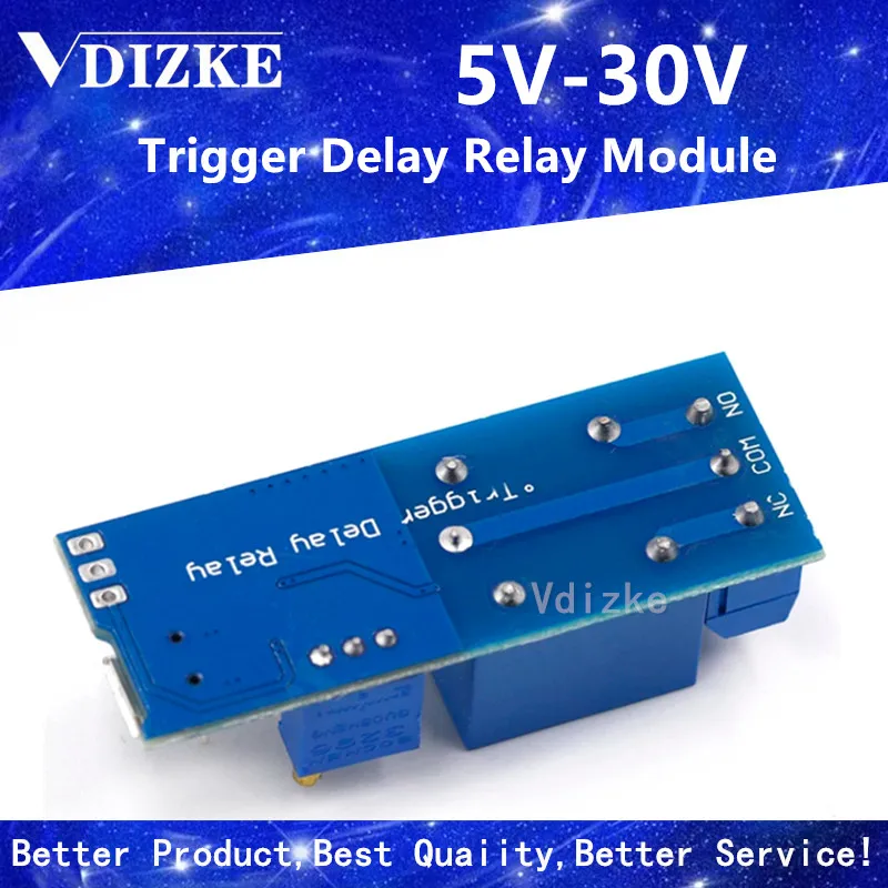 Умная электроника 5 в-30 в реле задержки питания Micro USB регулируемое управления
