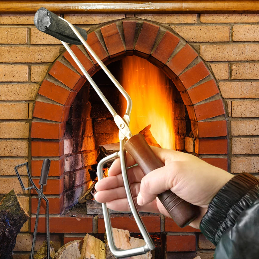 Дрова бревенчатый коготь движущиеся боли для костра щипцы камина большие