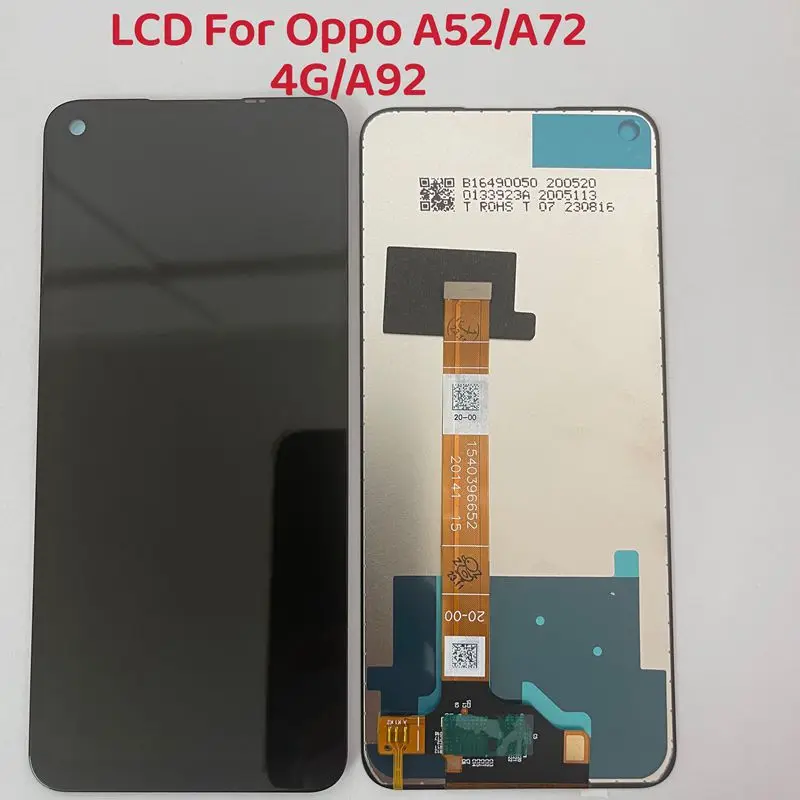 

10 PCS/Lot 6.5" LCD Display for OPPO A72 A52 A92 4G LCD Touch Screen Replacement CPH2061 CPH2069 CPH2067 CPH2059 LCD Digitizer