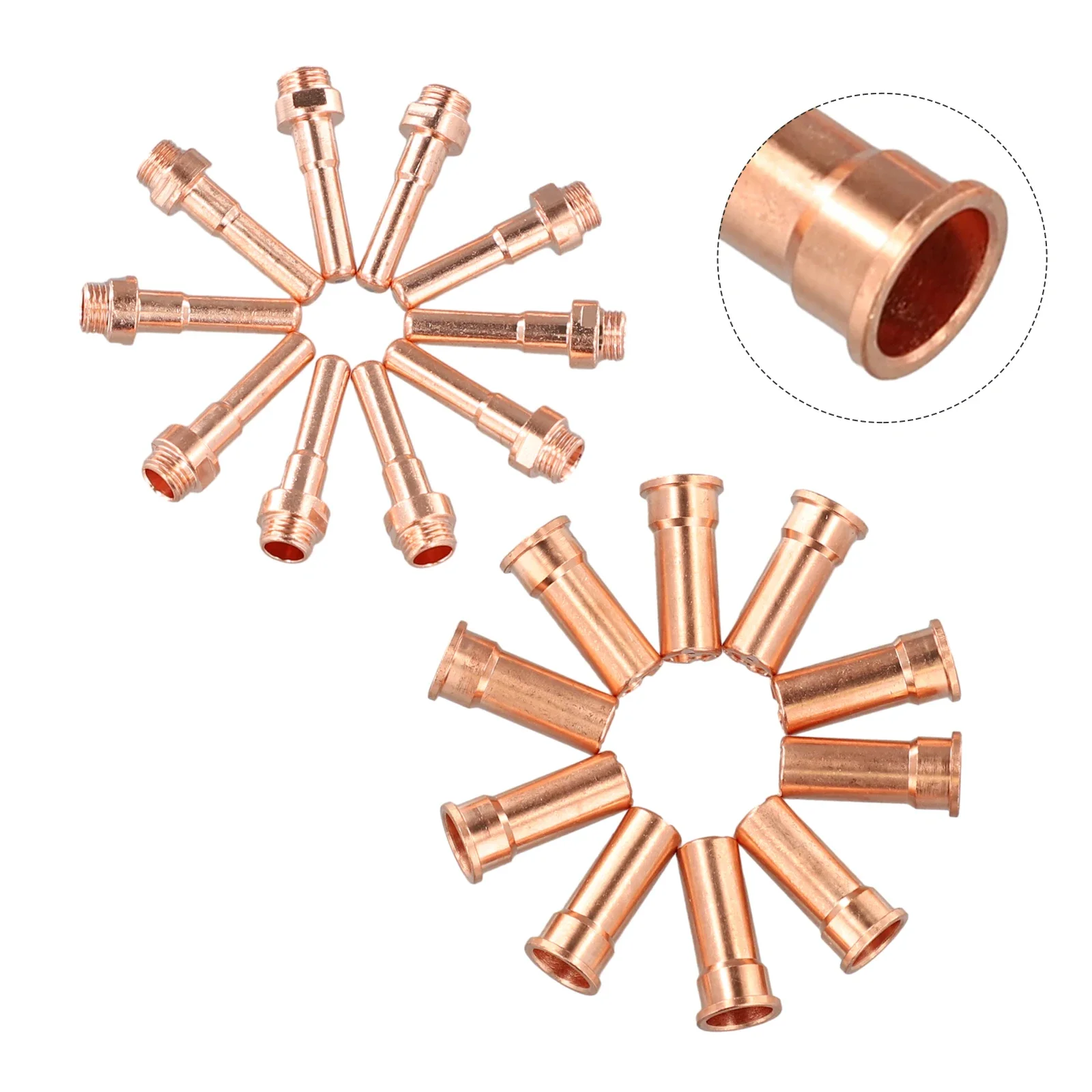 20шт 125069 Электроды 1395/L 50A ~ 70A насадки/насадки 1403 для Cebora CP-70 горелка плазменной