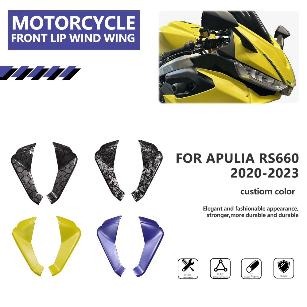 

Передняя накладка на клюв для мотоцикла Semspeed rs660, накладка на ветер для Aprilia RS660, накладка на конусную аэродинамическую обтекатель для RS660 2020-2021