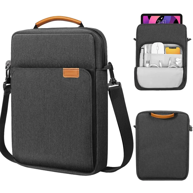 

9-11 Inch Laptop Bag Tablet Shoulder Case For IPad Air 4,Mini Pad 5 Pro Case Cover Shockproof Pouch/tablet Storage Briefcase
