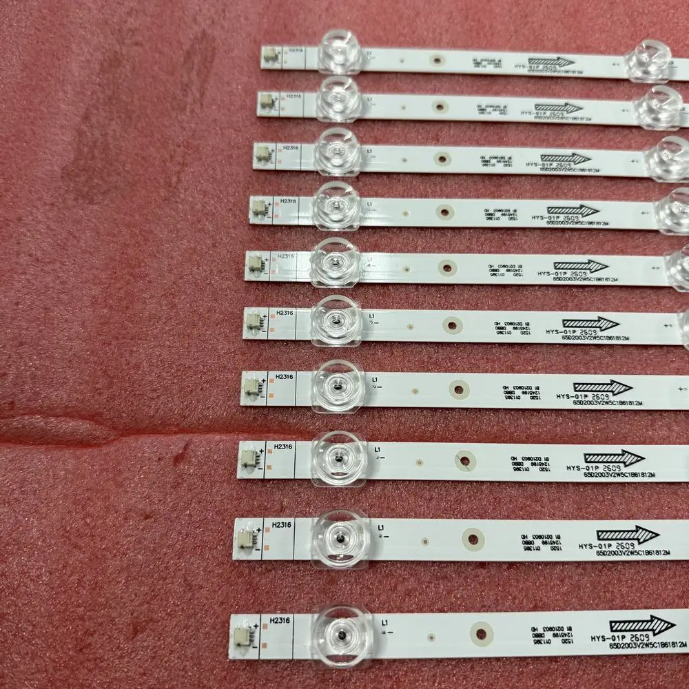 Фото Светодиодная подсветка для Hisense 65A6BG 65A6K 65A5H 65A6G HD650X1U51-TO JL.D65051330-003ES-M SVH650AL3 HD650Y1U71-T0L3 №4