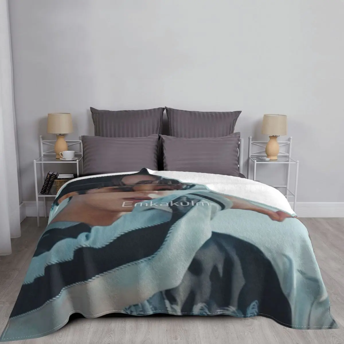 Одеяло Mingyu с сердцем от горячего мВ покрывало на кровать для улицы сохраняет