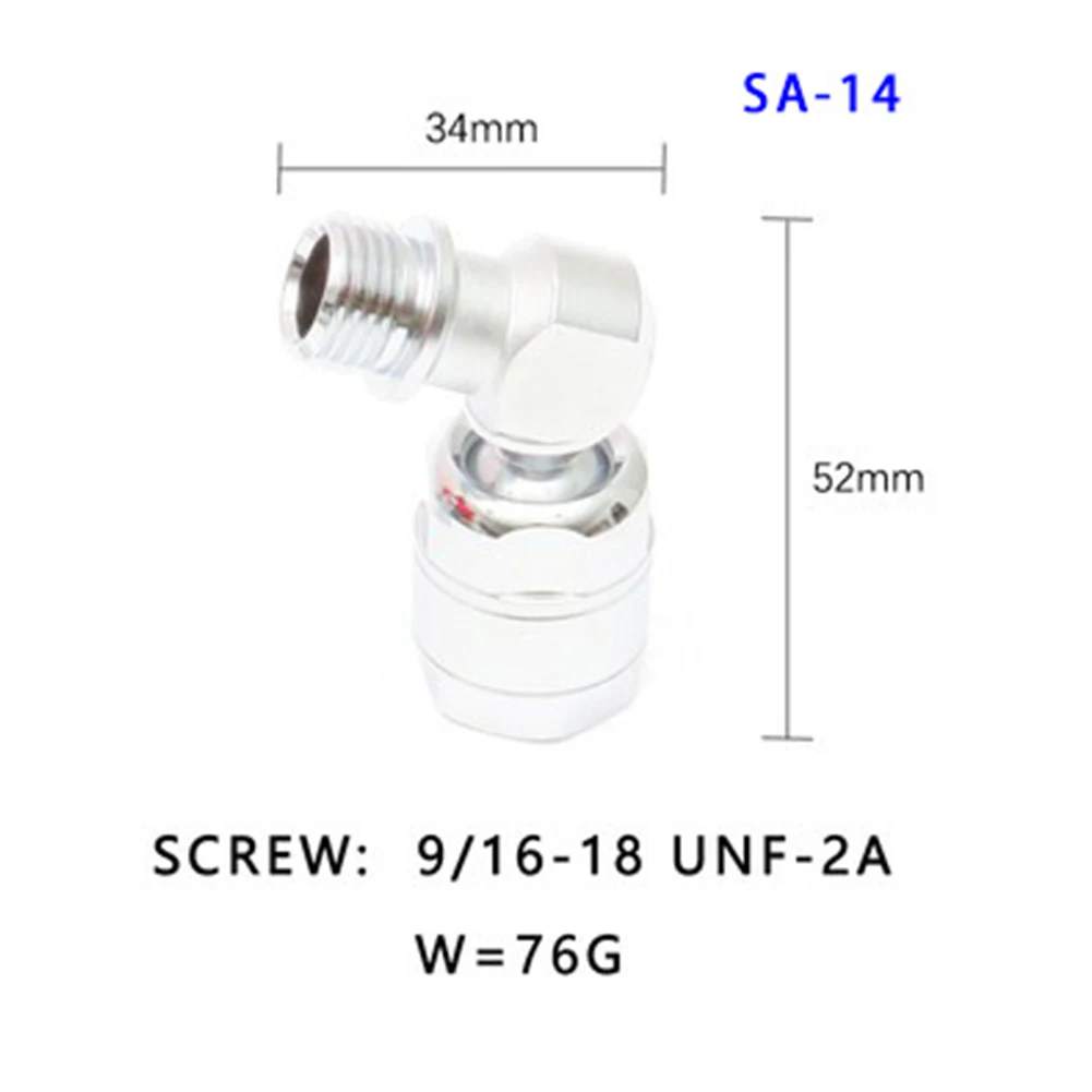 

Dive Regulator Swivel Connector Outdoor Regulator Replacement Silver 1Pieces