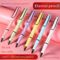 new unlimited writing pencil no ink novelty eternal pen art sketch painting tools kid gift school supplies stationery