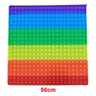 Игрушки с пузырьками, 504030 см, очень большой размер, игрушка-антистресс для людей с аутизмом, сжимаемая игрушка для снятия стресса, забавные игрушки-антистресс для взрослых и детей