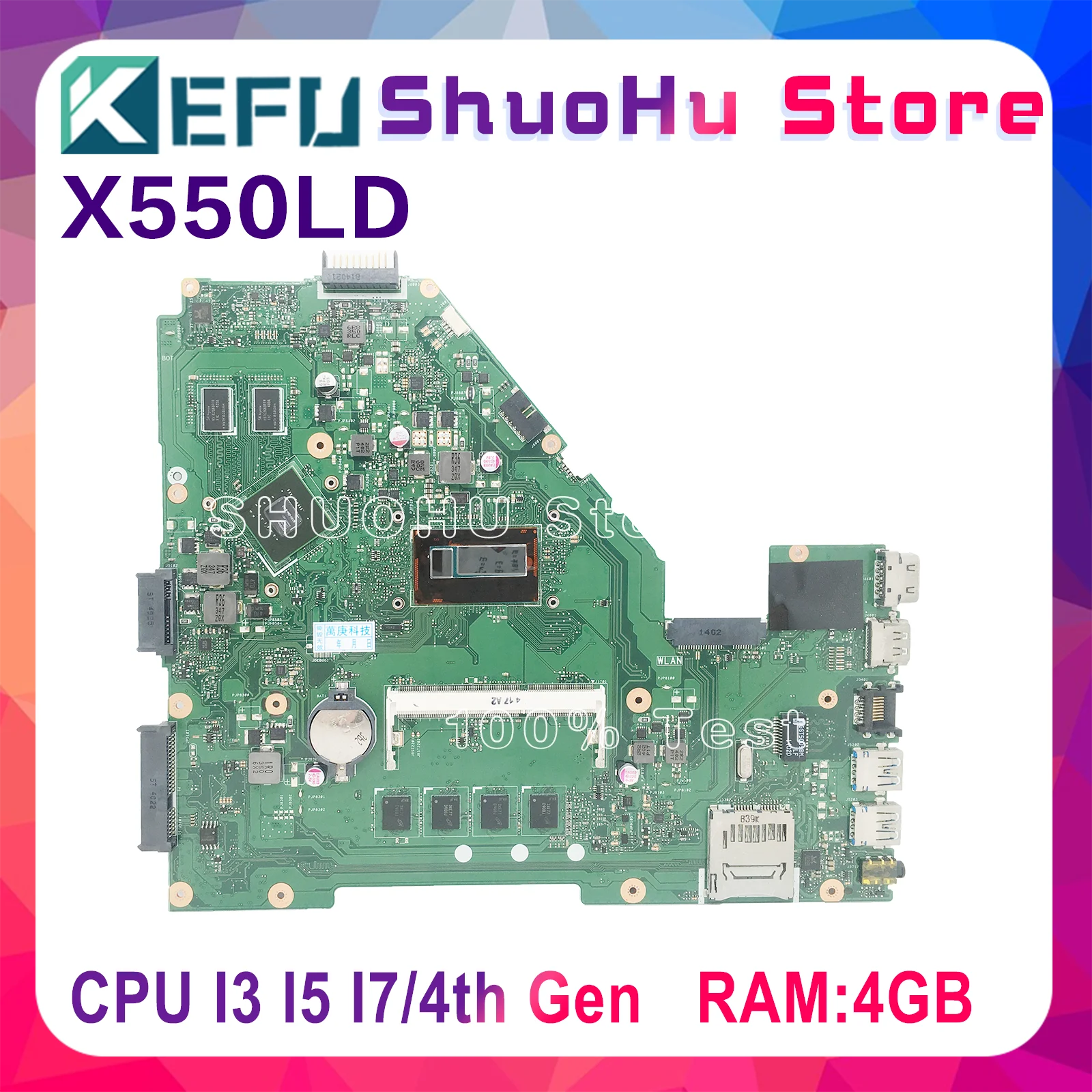 

Материнская плата для ноутбука ASUS X550LC A550L Y581L W518L X550LN