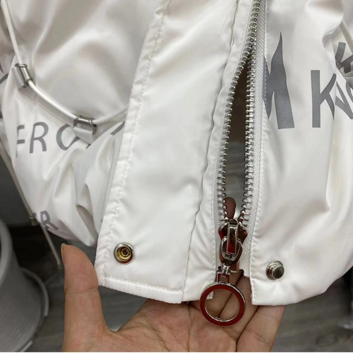 Winter Down Cotton Coat Women Hip Hop Jacket Zipper Parkas Super Hot Coats Print Oversized Windbreaker Thick Warm Outerwear