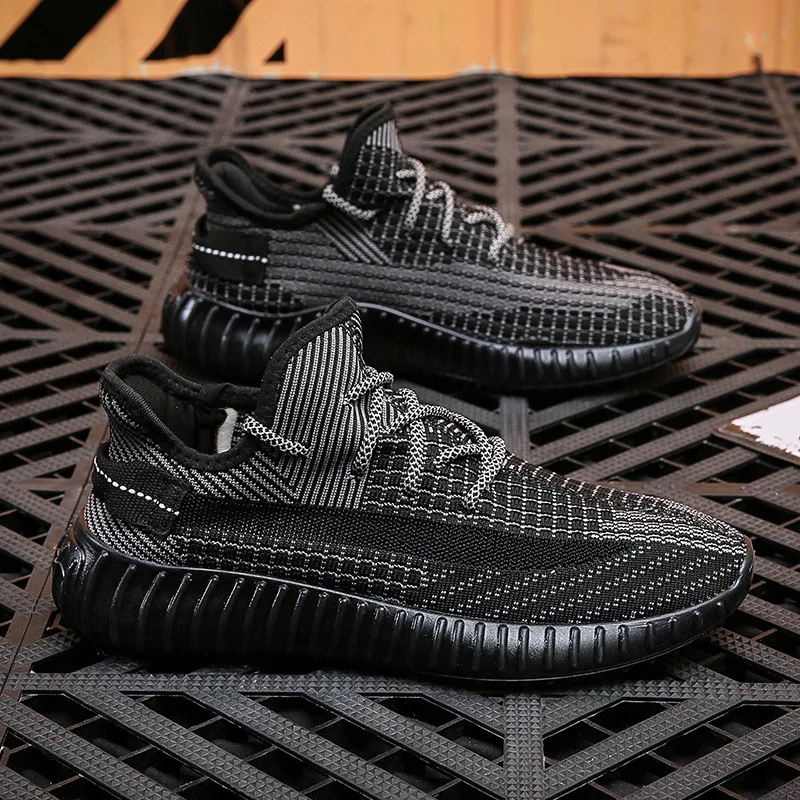 

Mesh Breathable Flying Woven Women 's Shoes 2021 Summer New Korean -Matching Female Student Fitness Shoes