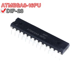 1PCS ATMEGA8-16PU ATMEGA8A-PU ATMEGA8L-8PU ATMEGA48-20PU ATMEGA48V-10PU ATMEGA48PA-PU ATMEGA48PV-10PU DIP-28 8-16PU 8L-8PU