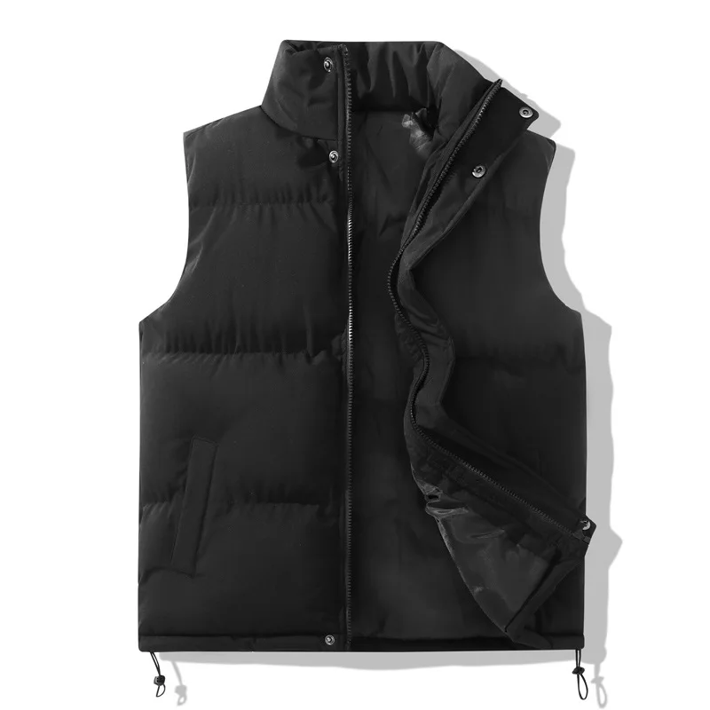 Новинка 2024 мужской осенне-зимний вельветовый жилет на плечо теплая куртка для