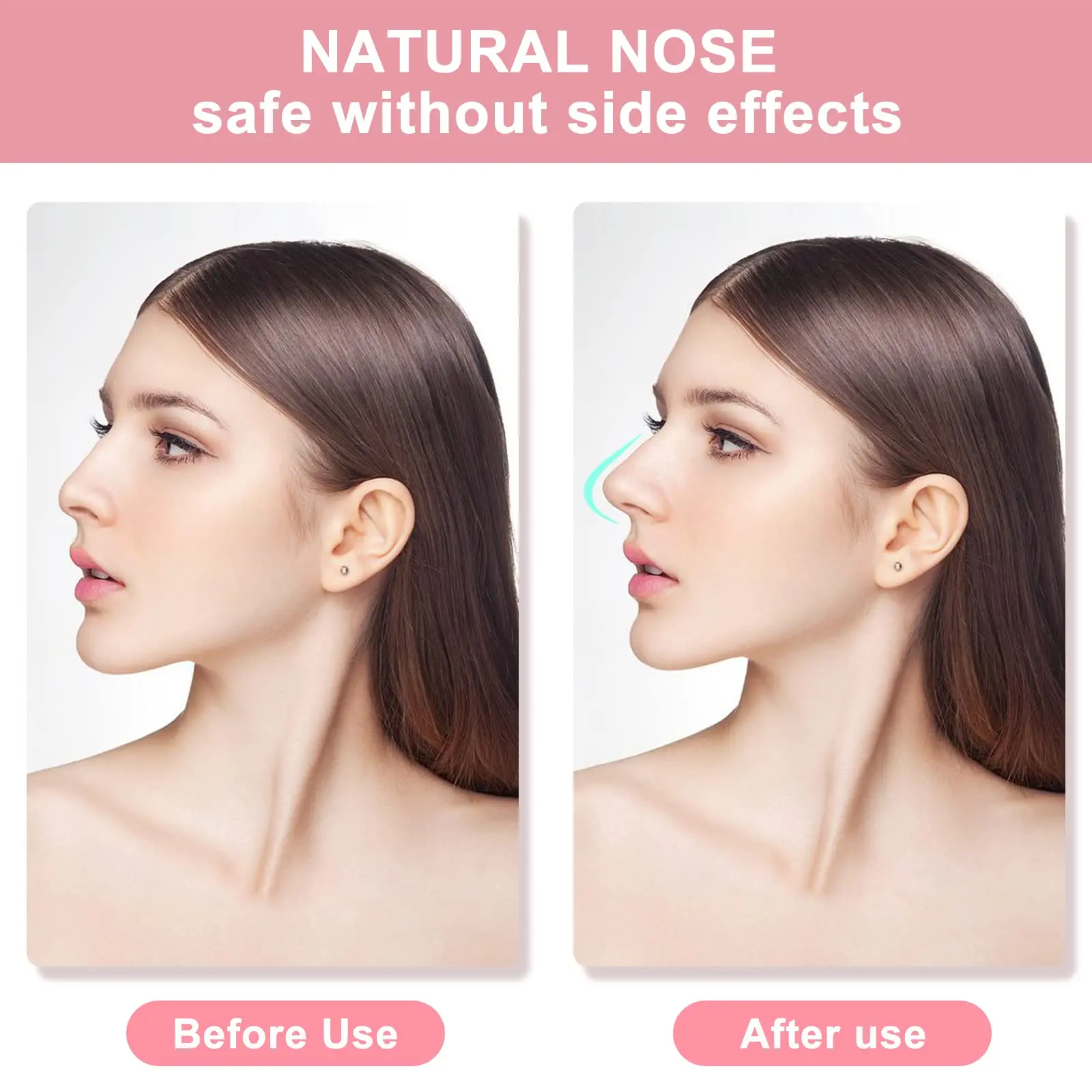 2 Sets Nose Up Lifting Nose Shaper Lifter Nose Slimmer Nose Corrector Nose Bridge Straightener Beauty Tool 3 Size Pain Free images - 6