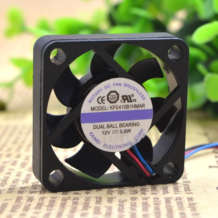 

Brand new original KF0410B1HMAR 5 cm 12V 0.8W 3-wire inverter mute fan
