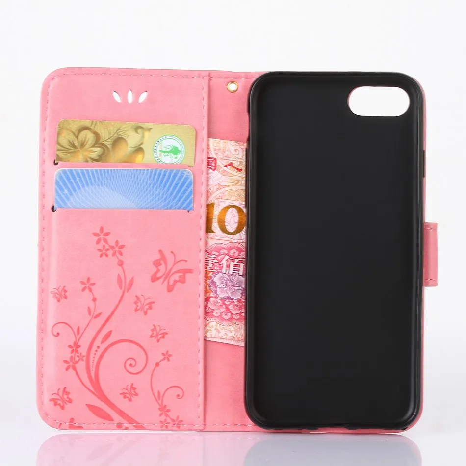 Girls Flip Wallet Case For Apple iPhone 14 13 12 Mini 11 Pro Max SE 2020 X XR XS 8 7 6 6S Plus 5S Stand Leather Back Cover D04E