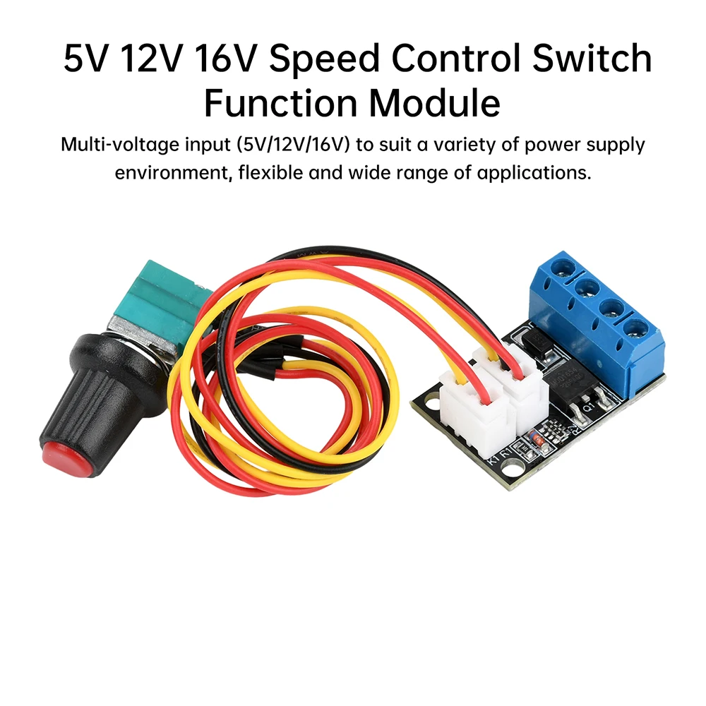 

Регулятор напряжения Aideepen PWM DC Motor Speed Controller