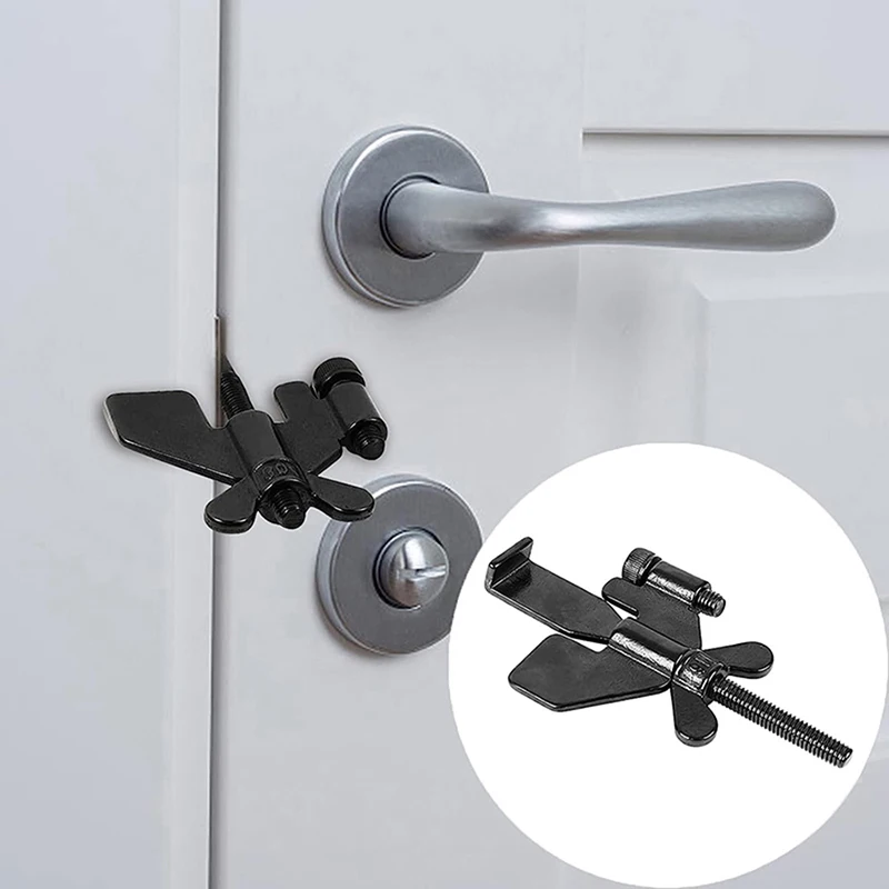 

Portable Hotel Door Lock Live Alone Door Stop Travel Anti-Theft Door Stopper Childproof Door Lock Safety Home Latch