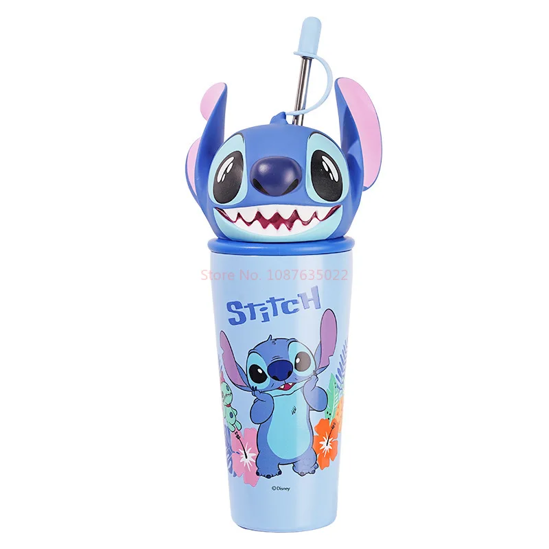 Чашка для воды Disney Stitch термос Lilo &amp из нержавеющей стали 600 мл чашка большой