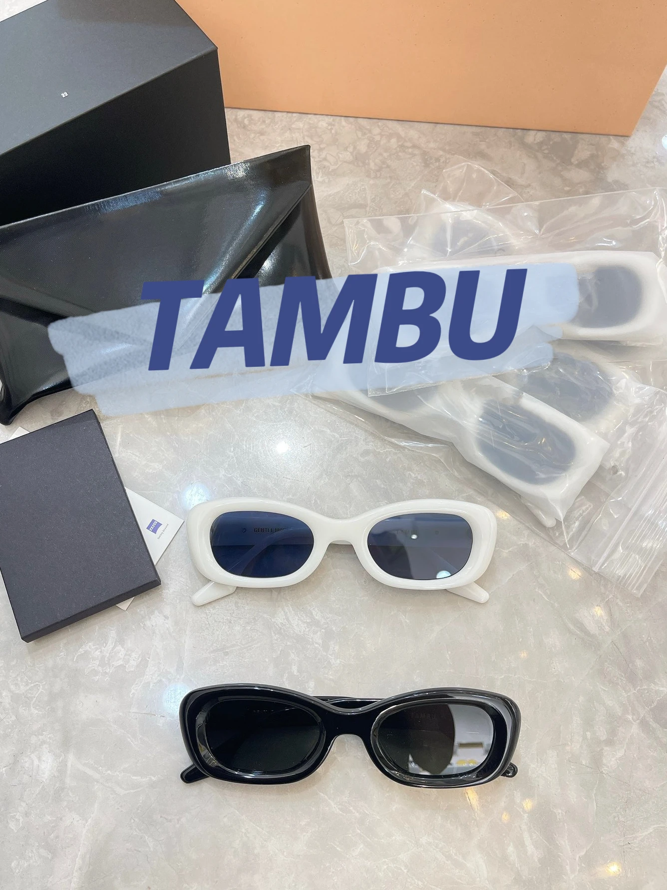

2022 New Gentle TAMBU GM Sunglasses For Men Women Vintage Luxury Brand Designer UV400 Protection The Polarization